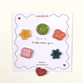 Rainbow Button Pins