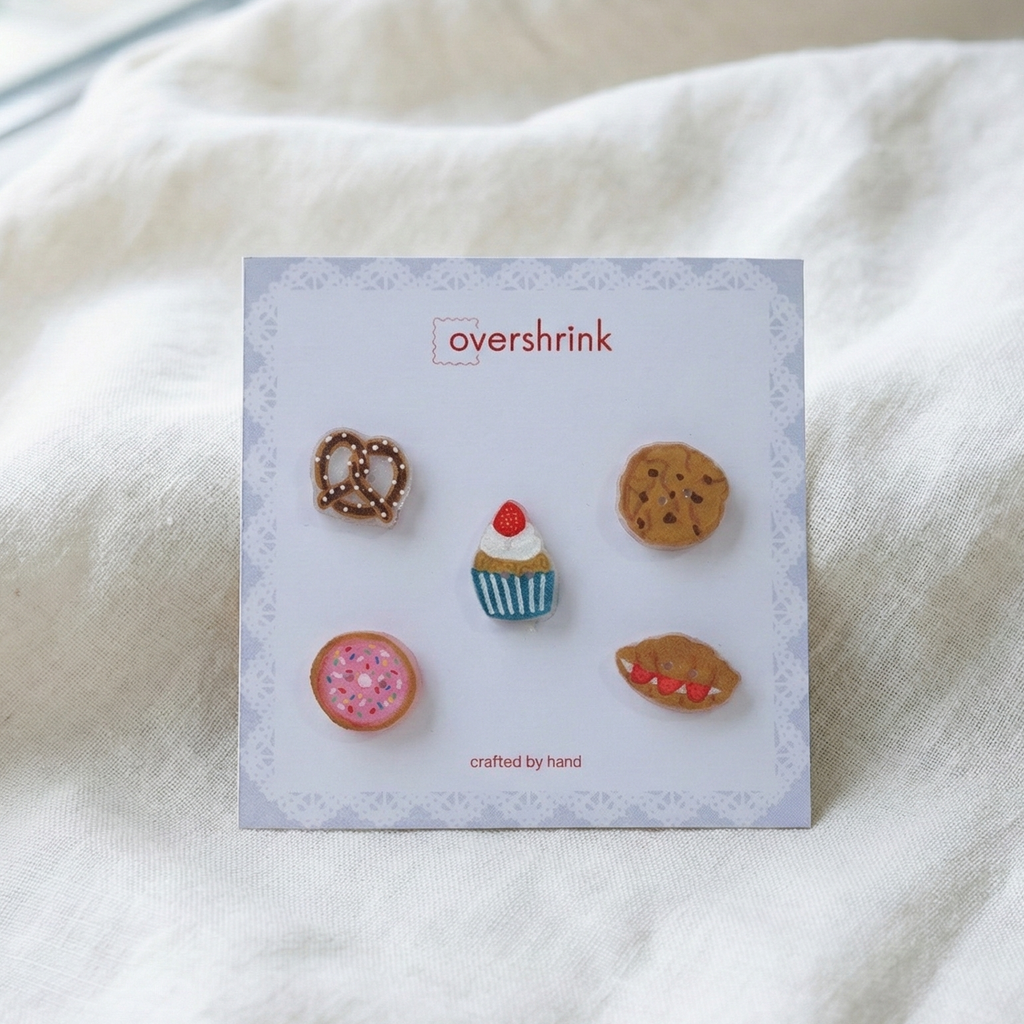 Bakery Treats Button Set