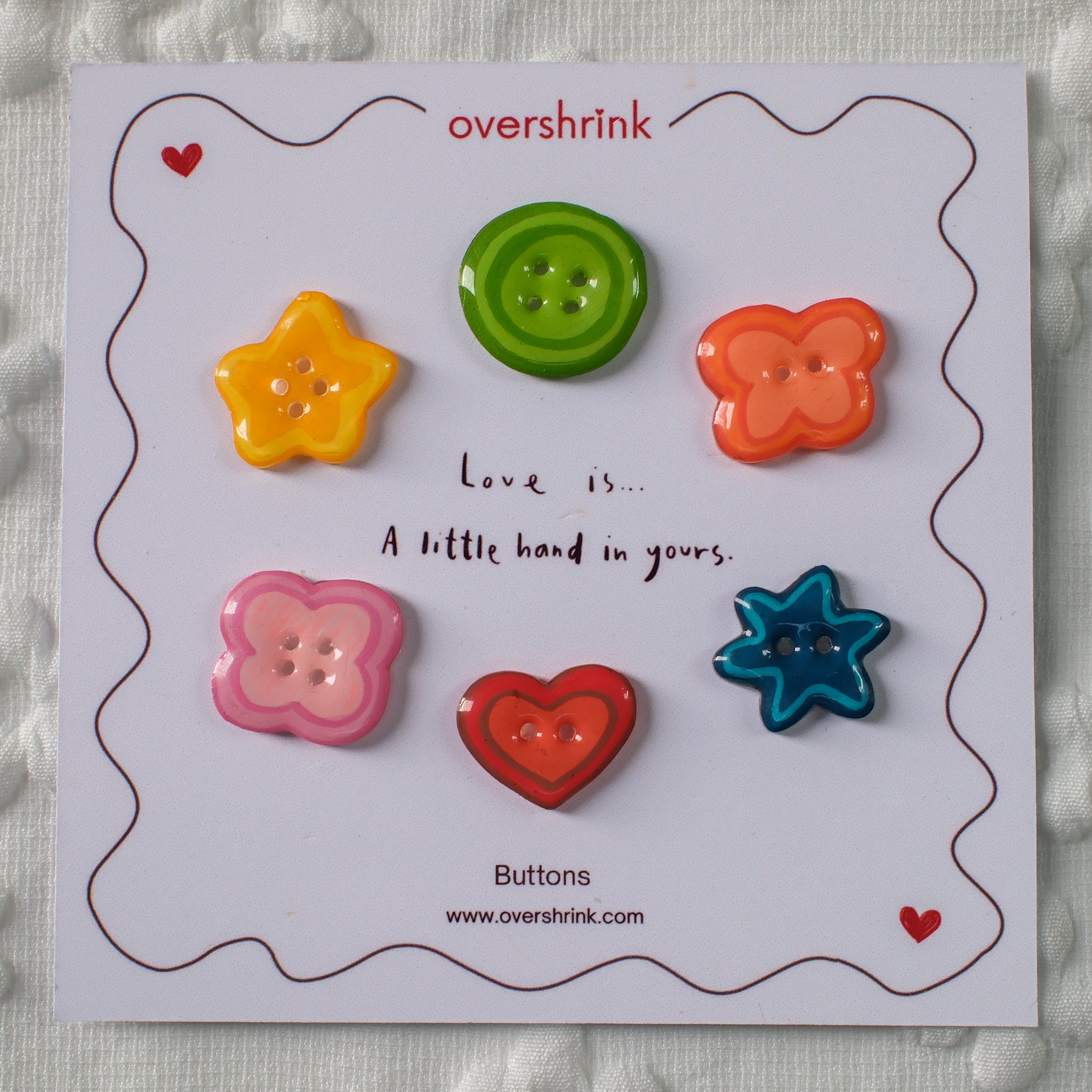 Rainbow Button Pins