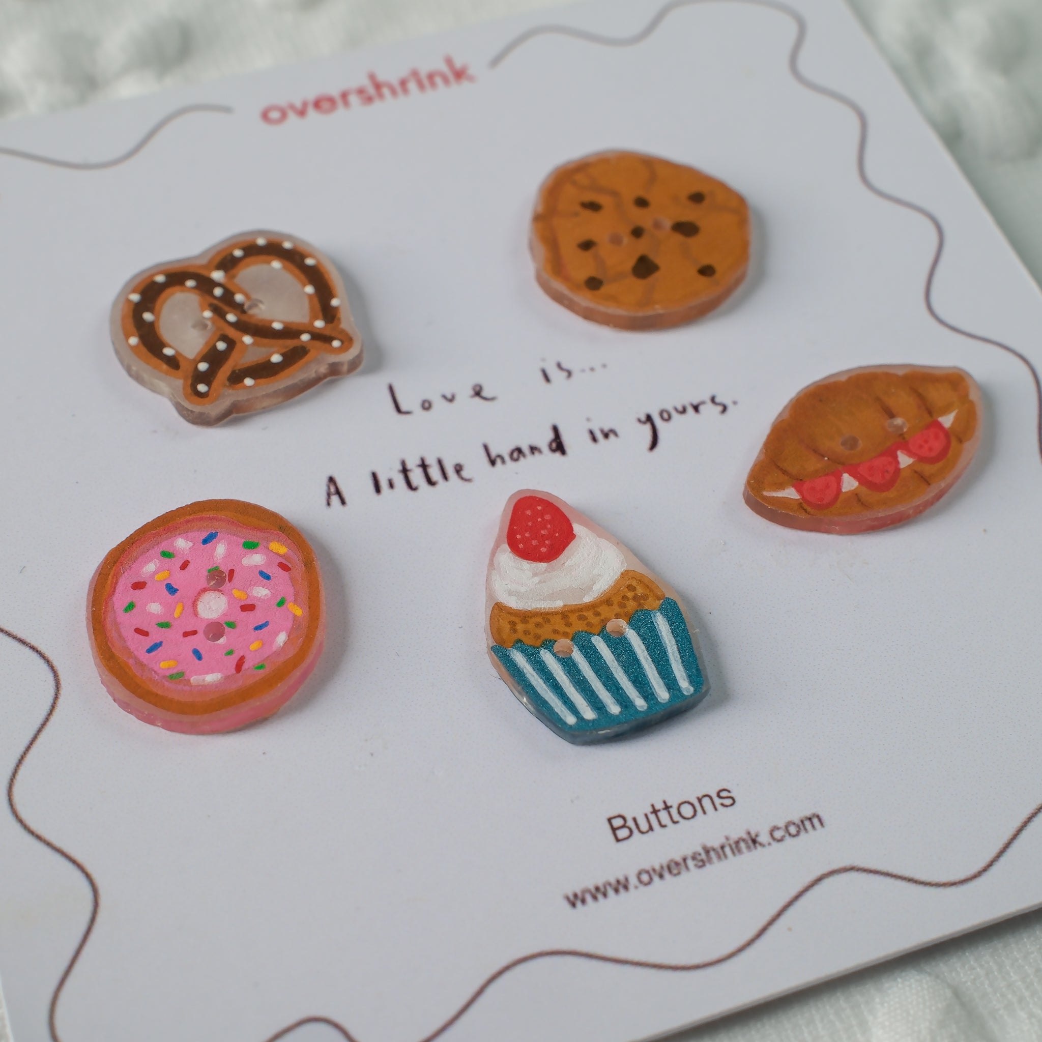 Bakery Treats Button Set