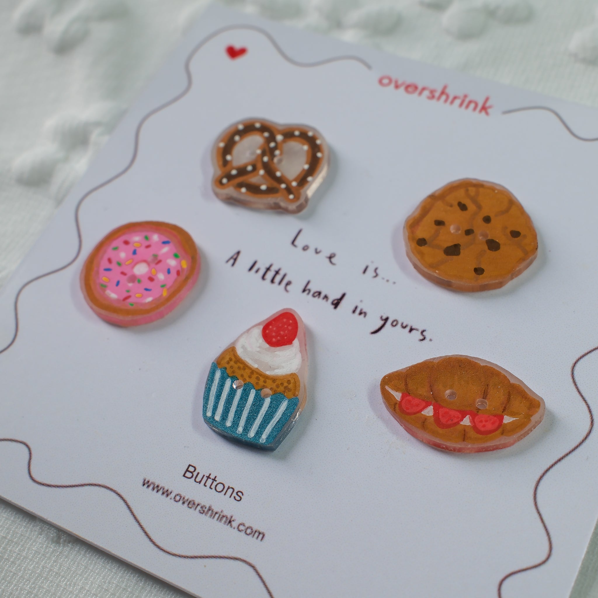 Bakery Treats Button Set