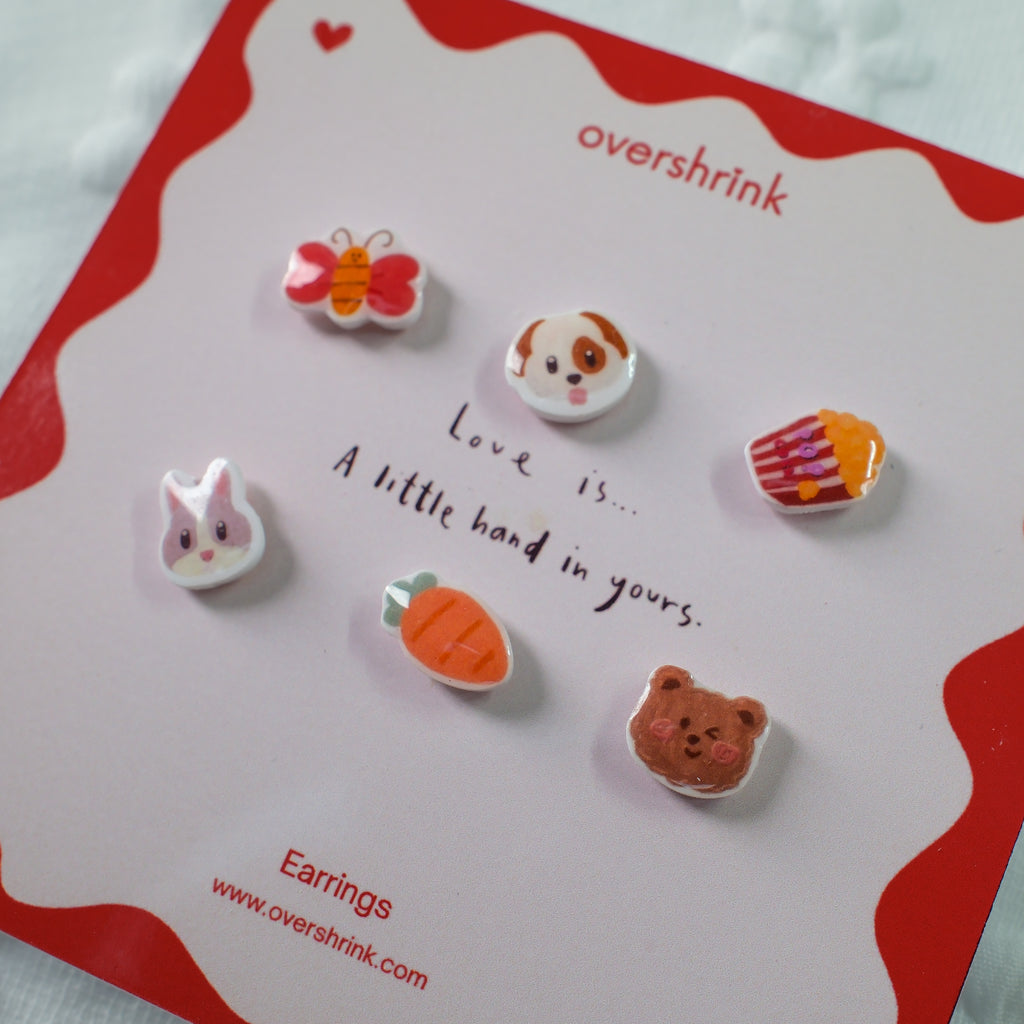 Critter Friends Earring Set
