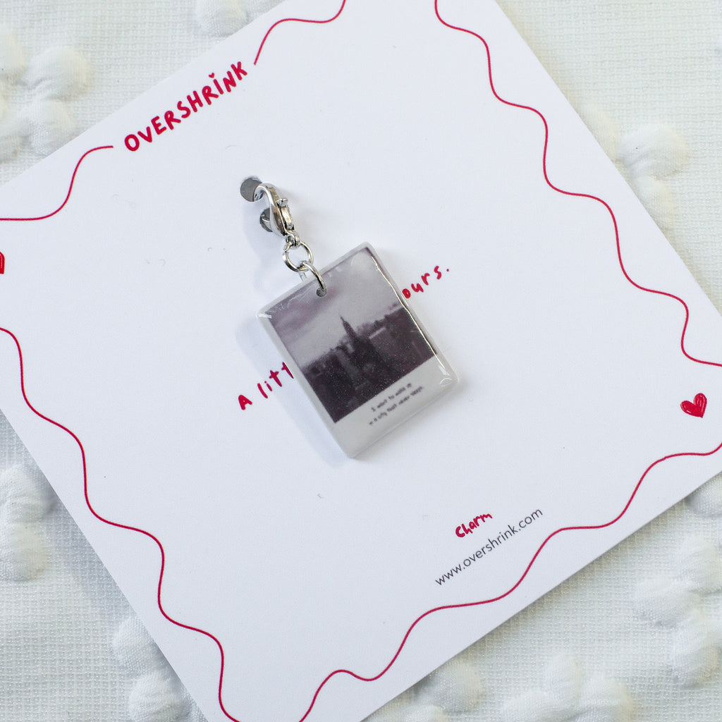 Vintage Cityscape Photo Charm