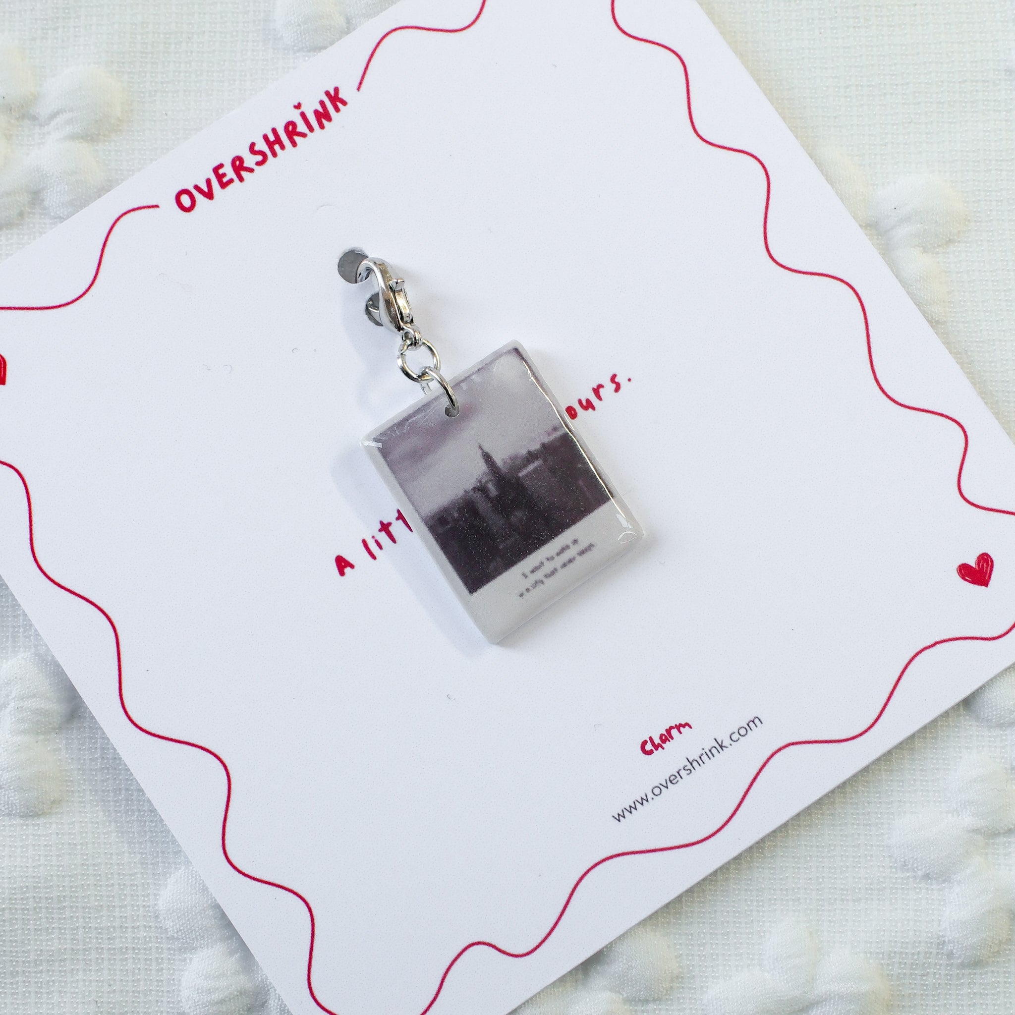 Vintage Cityscape Photo Charm