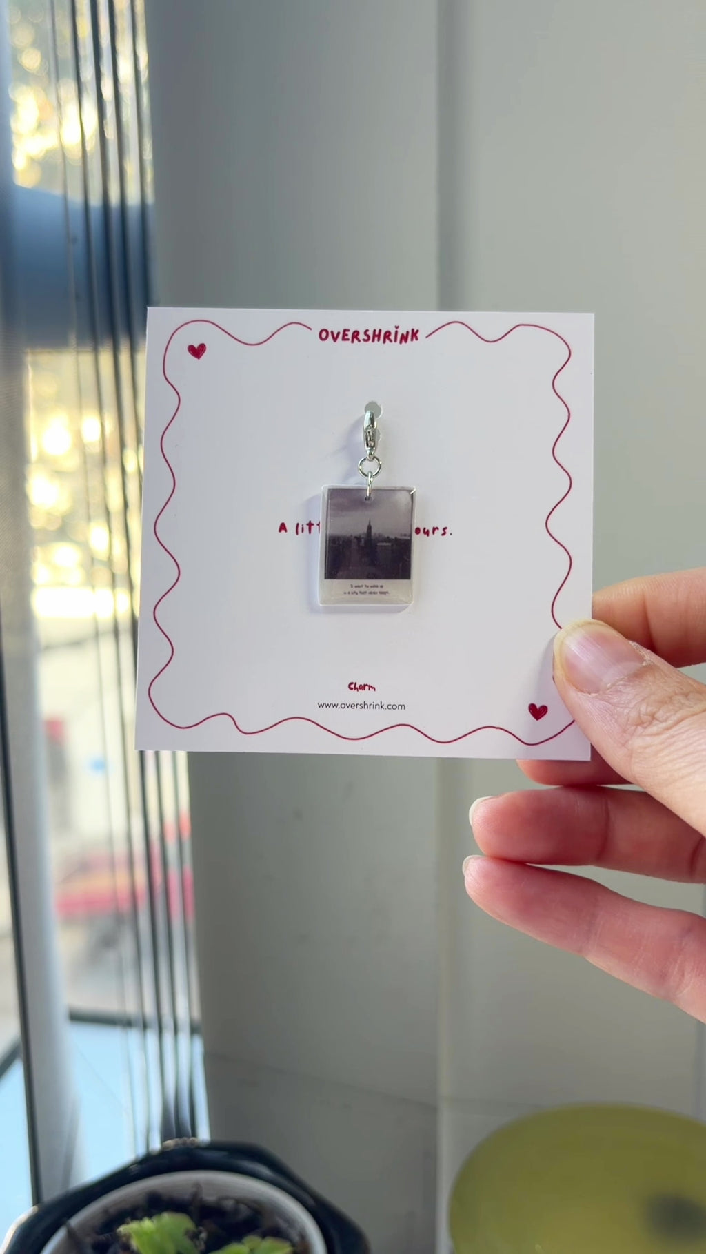 Vintage Cityscape Photo Charm